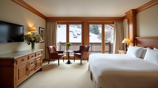 Hôtel 4 étoiles à méribel : le luxe au pied des pistes