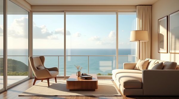 Location appartement à houlgate : vue mer et confort assurés