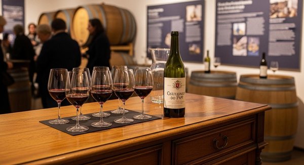 La dégustation vin Châteauneuf-du-Pape au musée Brotte : une expérience sensorielle unique